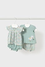 Mayoral Jade Flower Knit Set