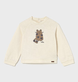 Mayoral Macchiato Cute Long Sleeve Top