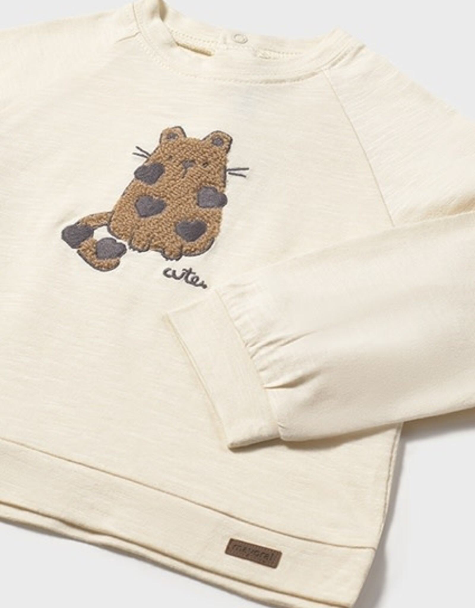 Mayoral Macchiato Cute Long Sleeve