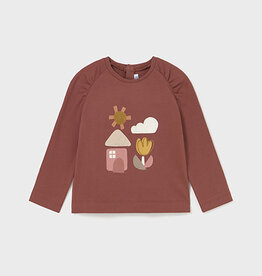 Mayoral Terracotta Girls Home Long Sleeve