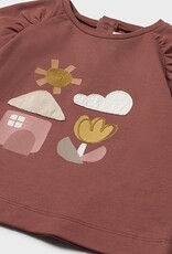 Mayoral Terracotta Girls Home Long Sleeve