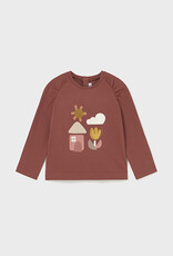 Mayoral Terracotta Girls Home Long Sleeve