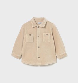 Mayoral Cereal Tan Knit Overshirt