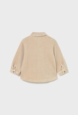 Mayoral Cereal Tan Knit Overshirt