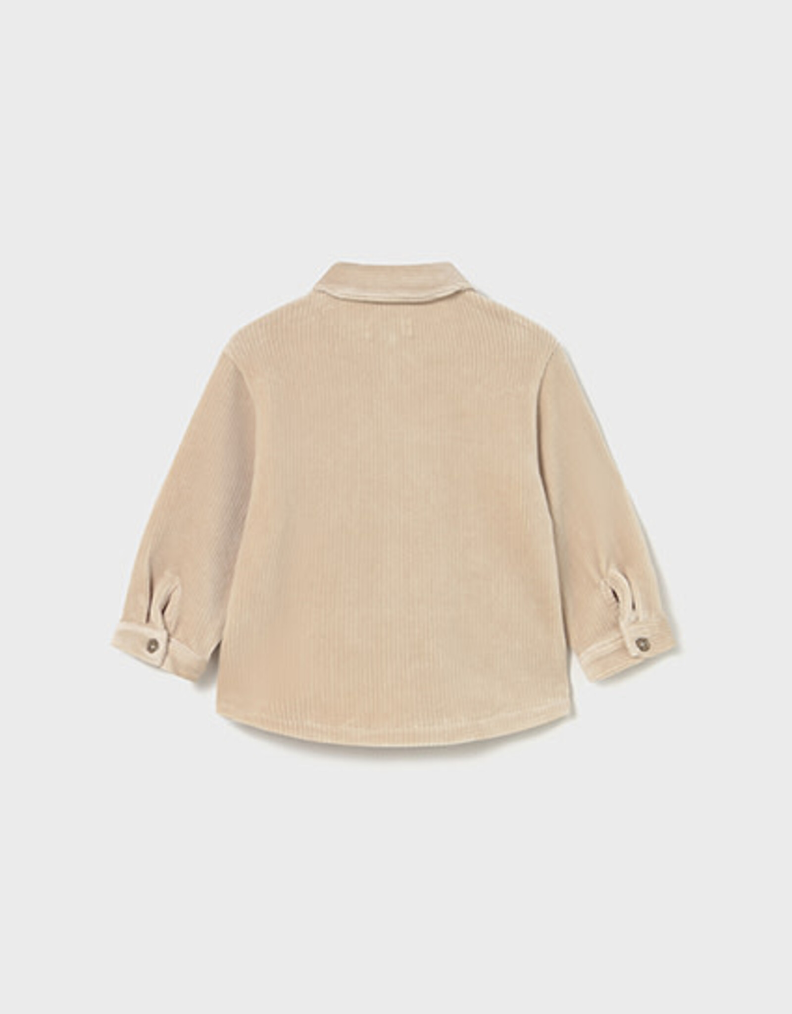 Mayoral Cereal Tan Knit Overshirt