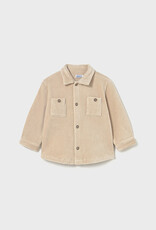 Mayoral Cereal Tan Knit Overshirt