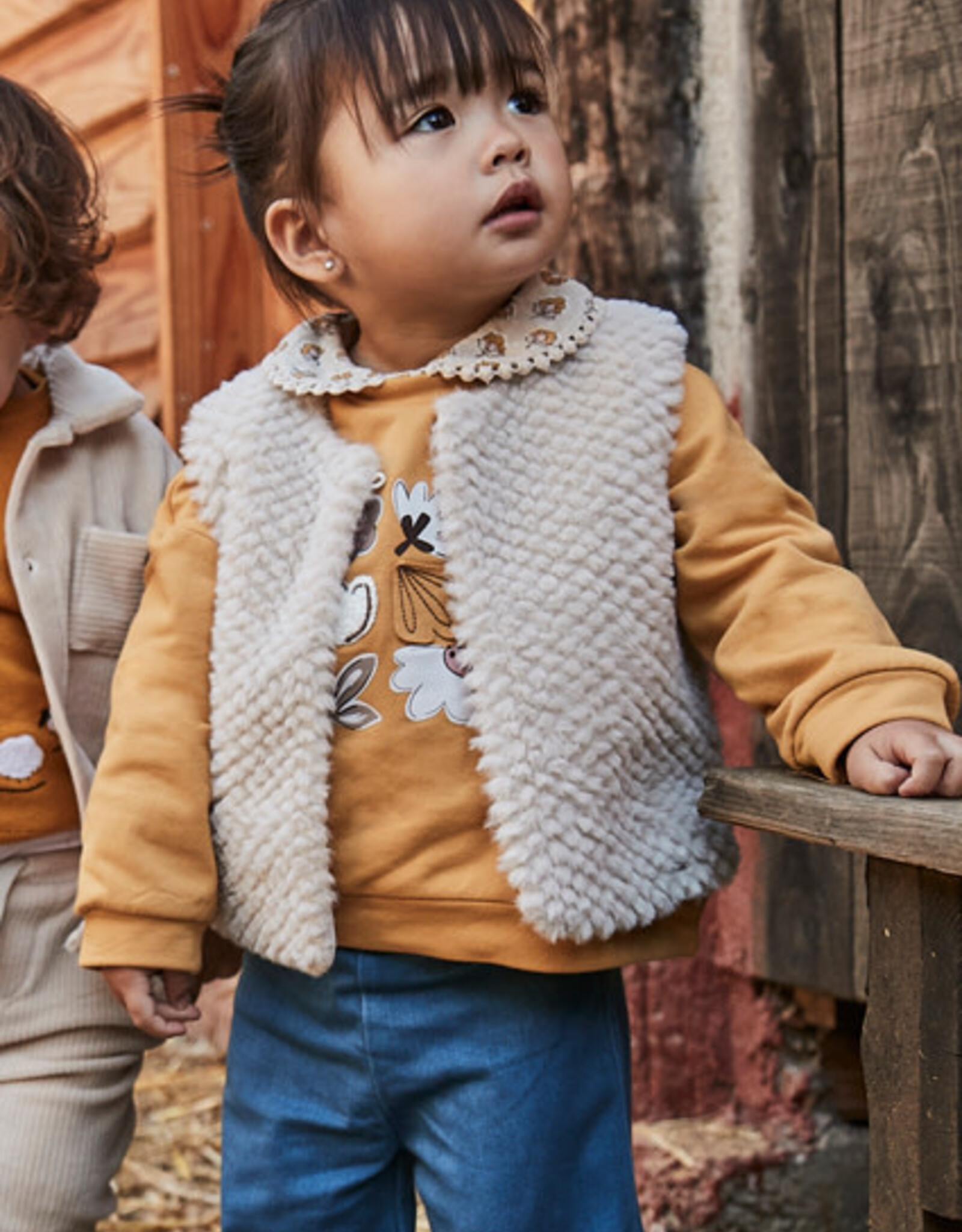 Mayoral Sand Baby Girl Vest
