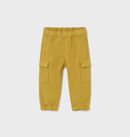 Mayoral Mustard Cargo Joggers
