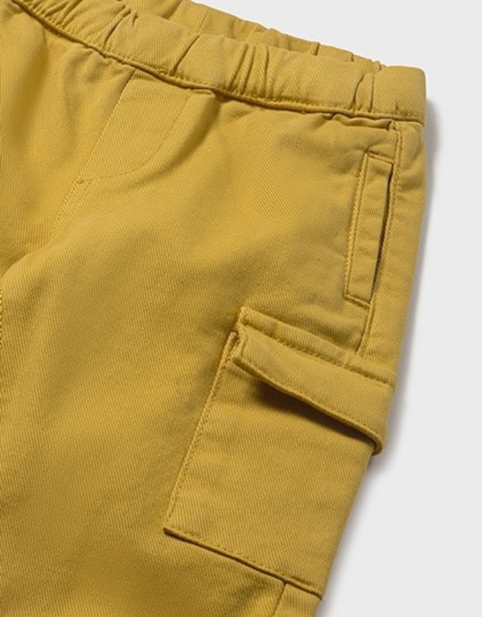 Mayoral Mustard Cargo Joggers