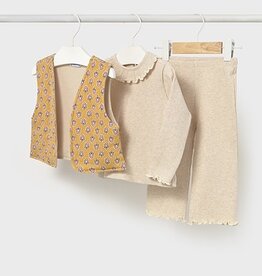 Mayoral Sand Pant and Vest Set