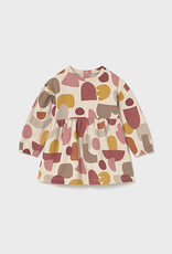 Mayoral Clay Fleece Dress