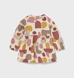 Mayoral Clay Fleece Dress