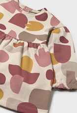 Mayoral Clay Fleece Dress