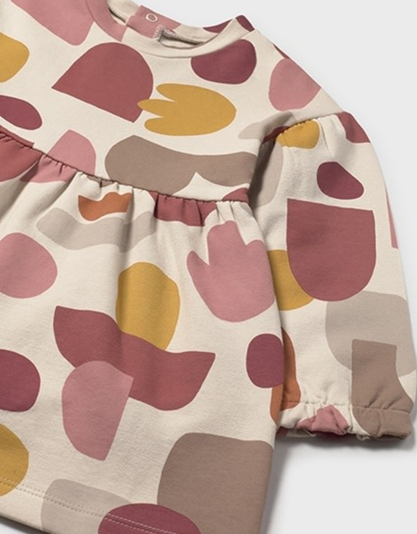 Mayoral Clay Fleece Dress