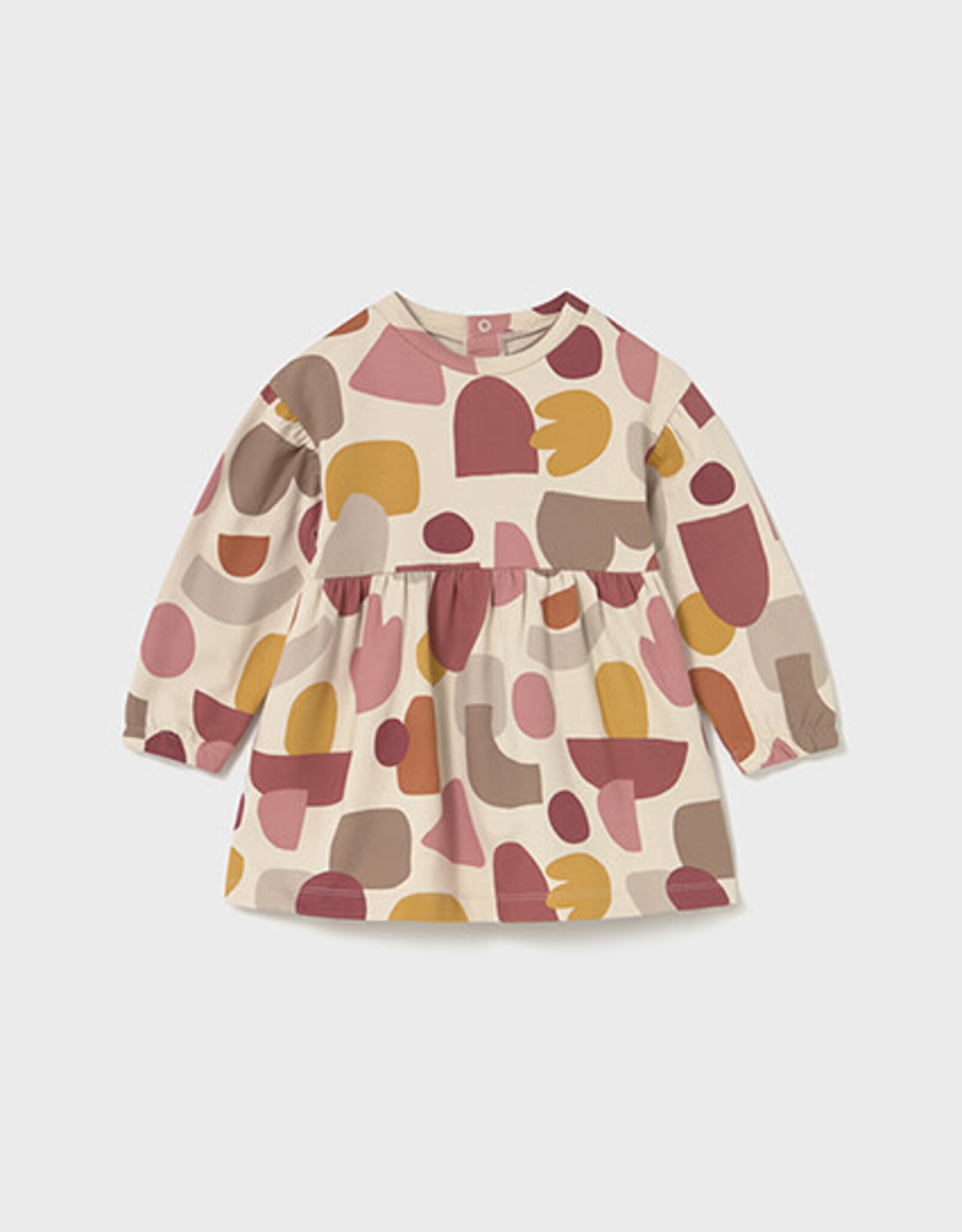 Mayoral Clay Fleece Dress