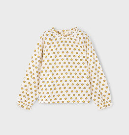 Mayoral Macchiato Leaves Long Sleeve