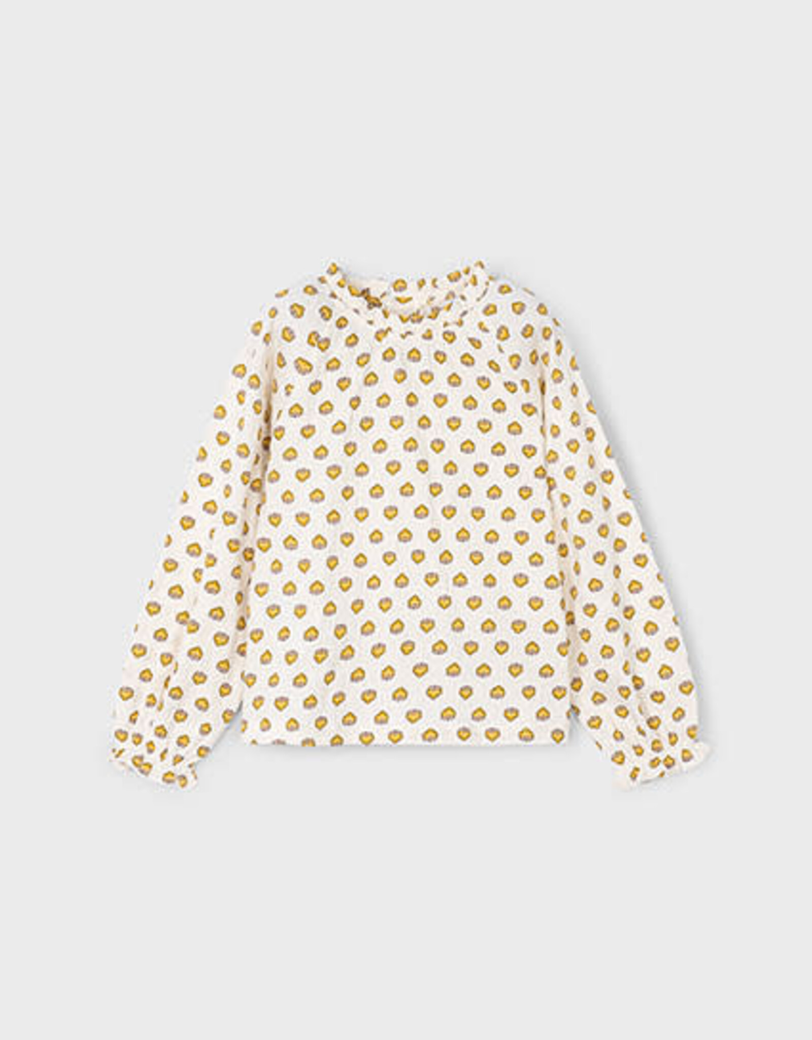 Mayoral Macchiato Leaves Long Sleeve