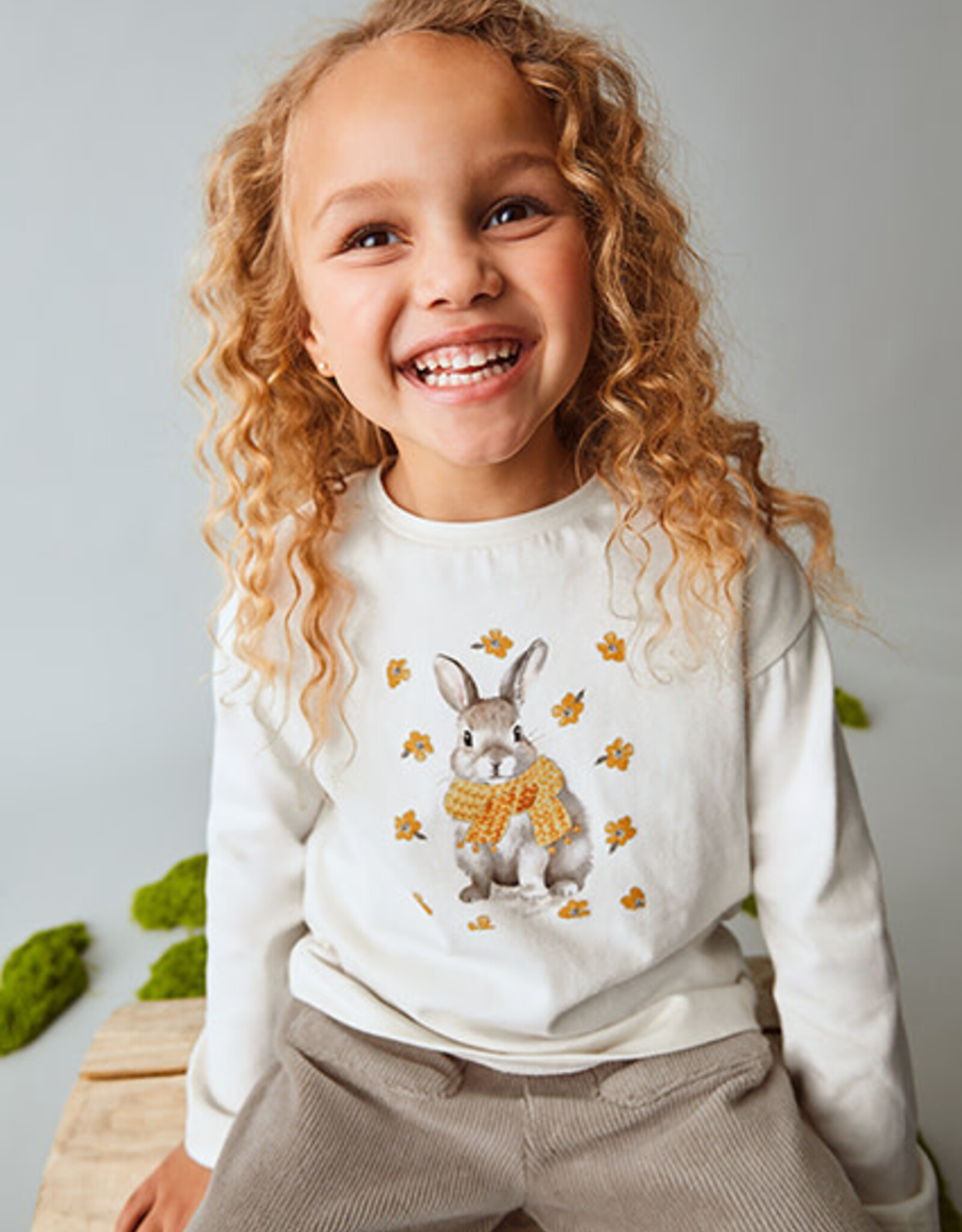 Mayoral Macchiato Rabbit Long Sleeve