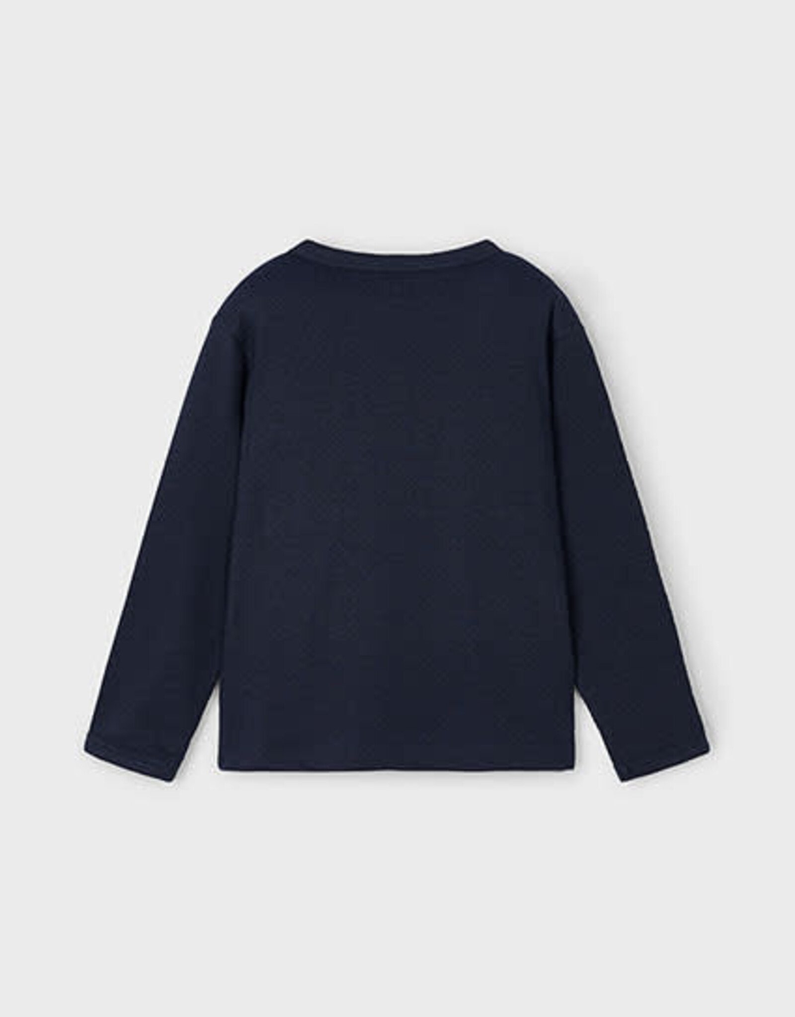 Mayoral Navy Classic Long Sleeve T-Shirt