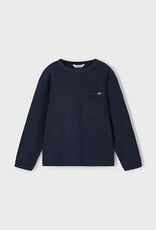 Mayoral Navy Classic Long Sleeve T-Shirt