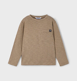 Mayoral Caramel Classic Long Sleeve T-Shirt