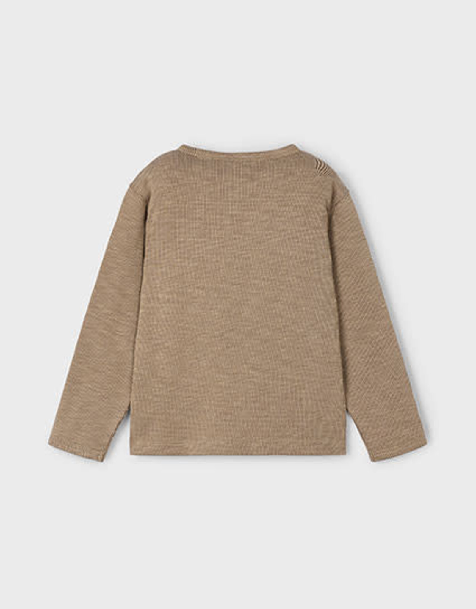 Mayoral Caramel Classic Long Sleeve T-Shirt
