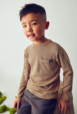 Mayoral Caramel Classic Long Sleeve T-Shirt