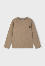 Mayoral Caramel Classic Long Sleeve T-Shirt