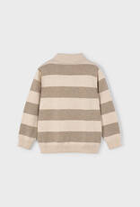 Mayoral Mole Stripe Knit Polo