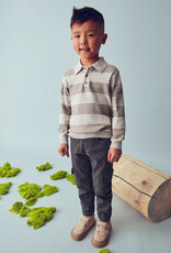 Mayoral Mole Stripe Knit Polo