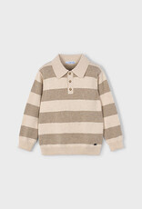 Mayoral Mole Stripe Knit Polo