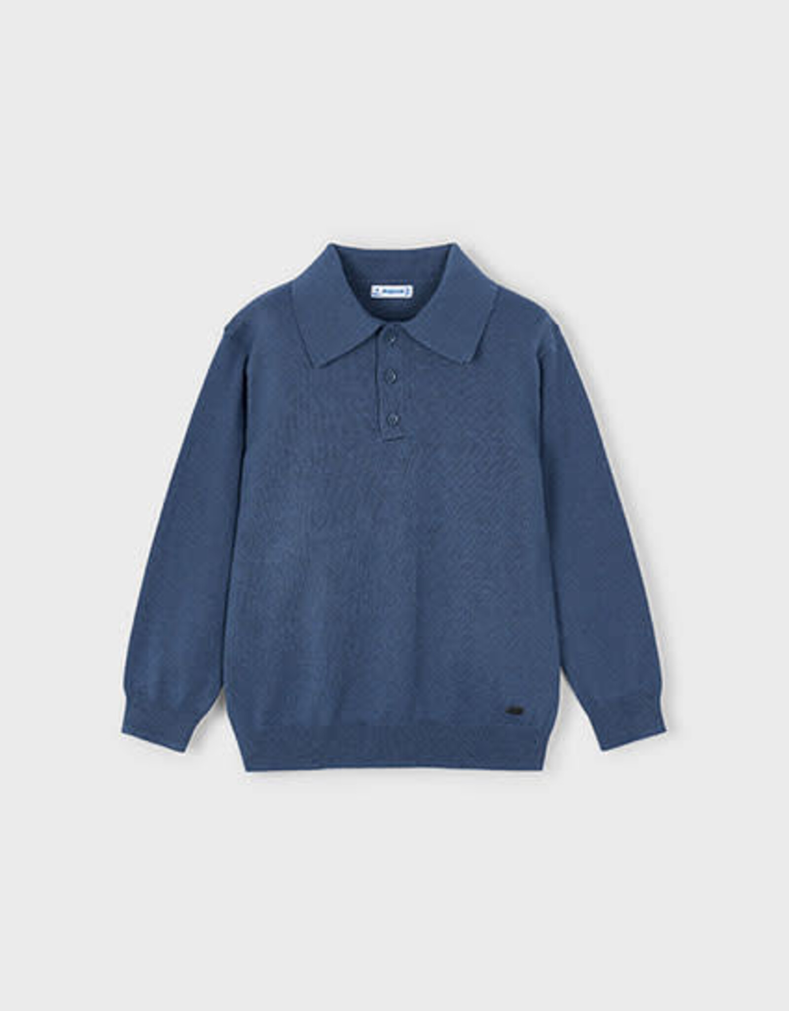 Mayoral Steel Knit Polo