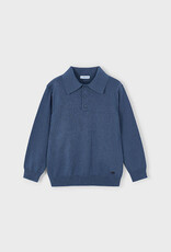 Mayoral Steel Knit Polo