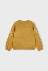 Mayoral Mustard Flower Applique Jersey