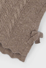 Mayoral Brown Knitting Girls Vest