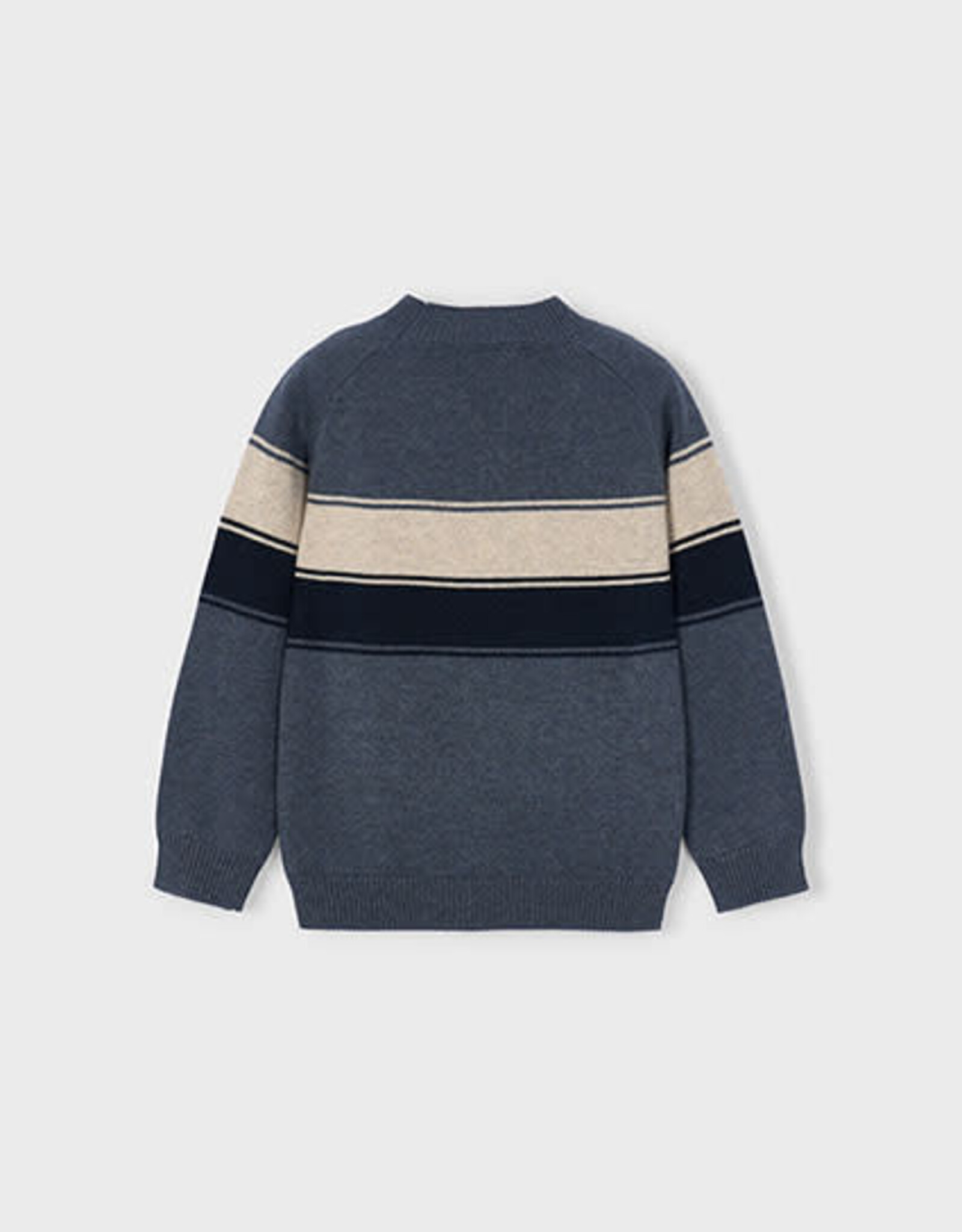 Mayoral Steel Striped Jumper