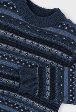 Mayoral Steel Jacquard Jumper