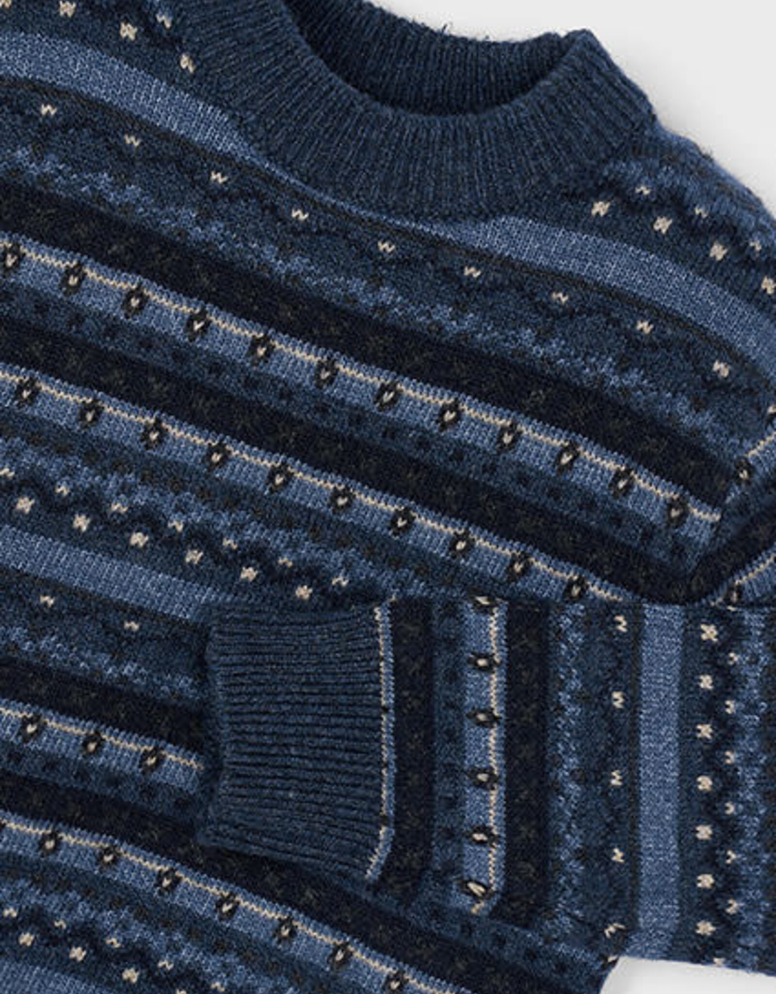 Mayoral Steel Jacquard Jumper