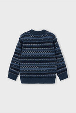 Mayoral Steel Jacquard Jumper
