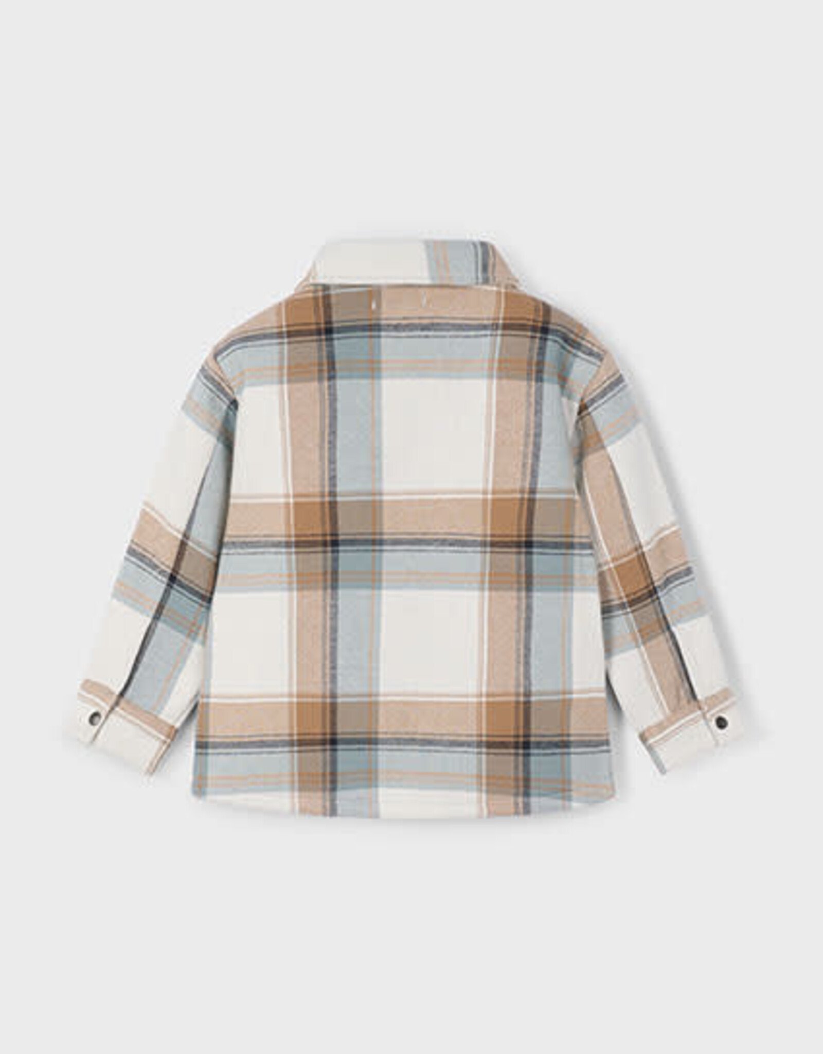 Mayoral Caramel Check Jacket