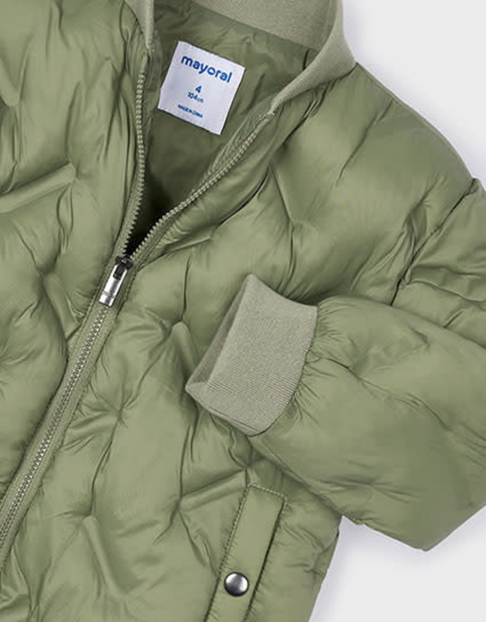 Mayoral Pistachio Papped Jacket
