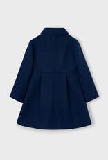 Mayoral Navy Woolen Girls Coat