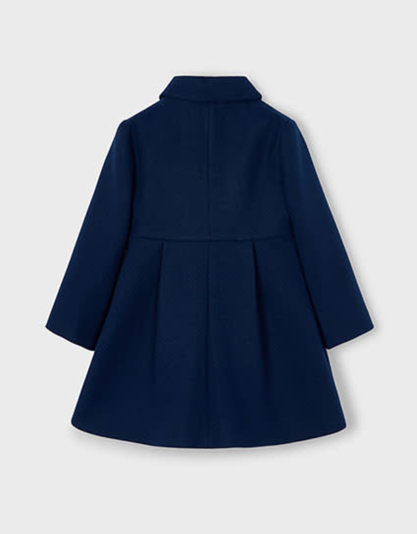 Mayoral Navy Woolen Girls Coat