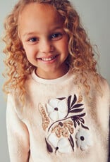 Mayoral Sand Fur Flower Pullover