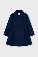 Mayoral Navy Woolen Girls Coat