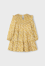 Mayoral Mustard Floral Dress