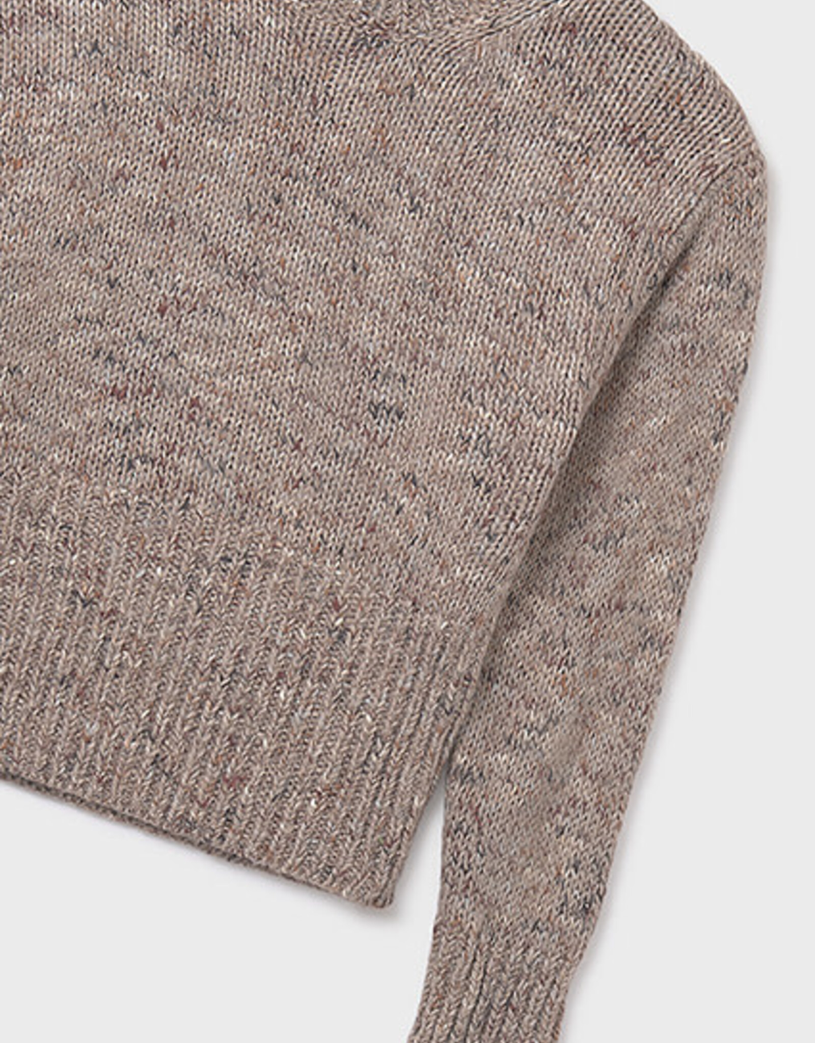 Mayoral Brown Tween Sweater