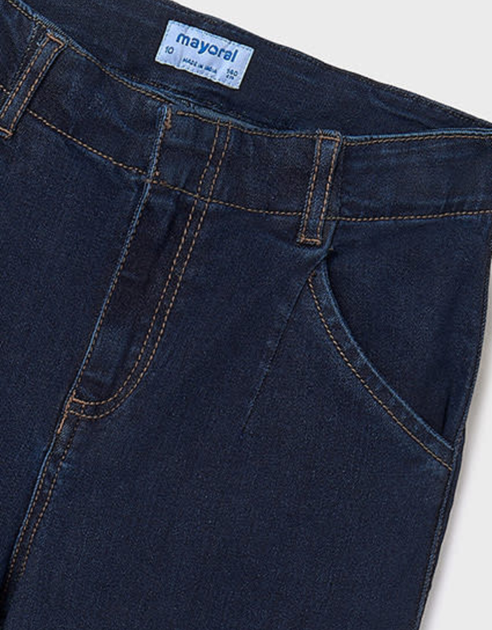 Mayoral Super Dark Long Dress Pants