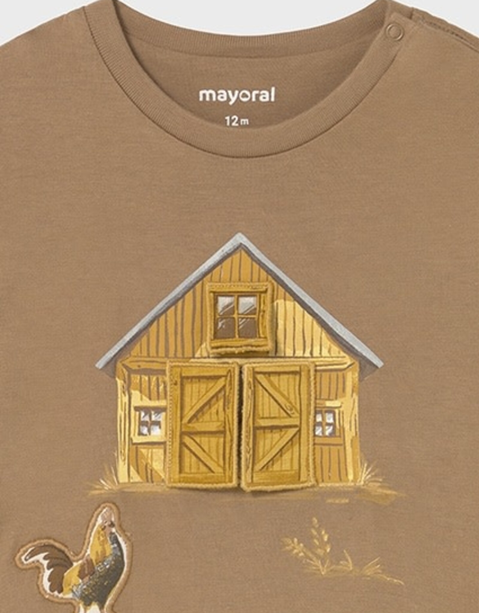 Mayoral Long Sleeve "Play" Barn shirt