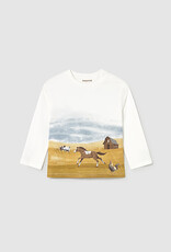 Mayoral Long Sleeve Landscape Shirt